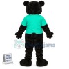 Black Panther of Community College Mascot Costume