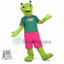 The Vigorous Frog of Cyber Expo Mascot Costume
