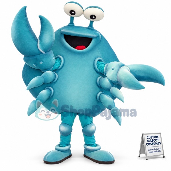 Water Blue Crab In The Sea Mascot Costume