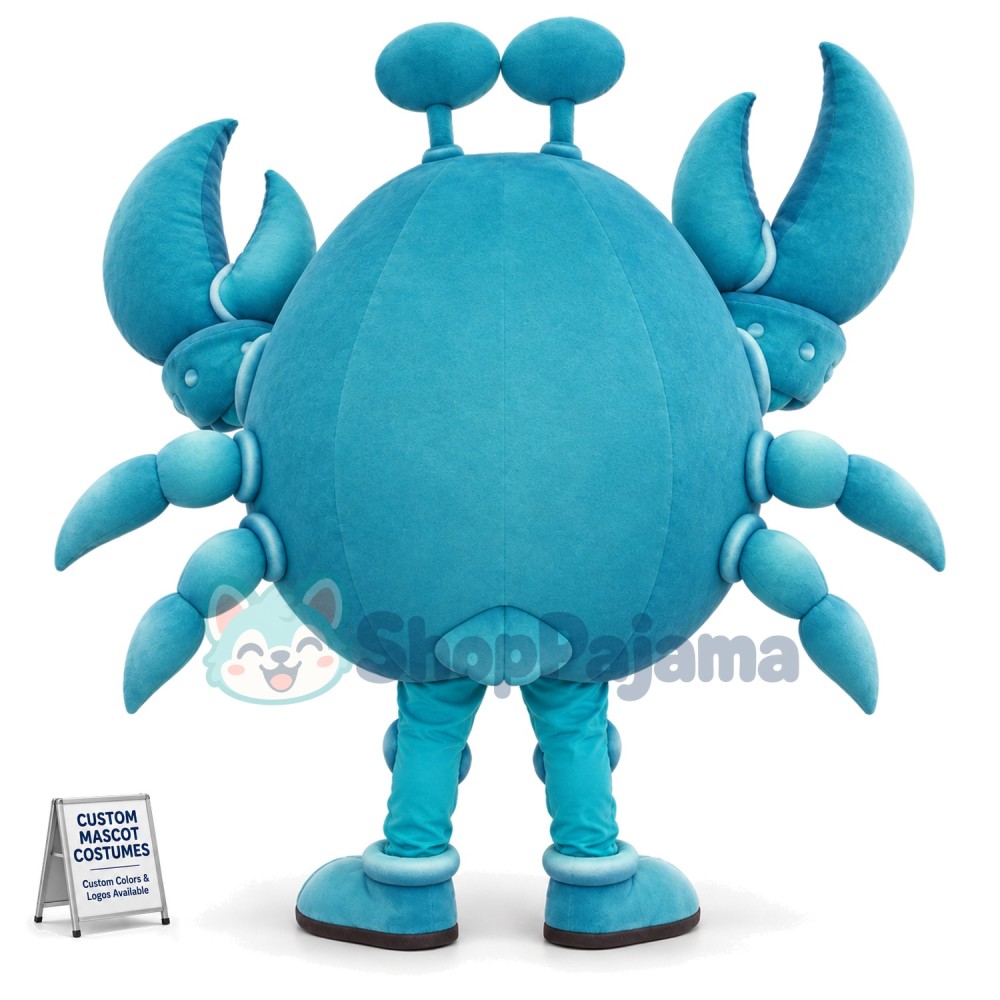 Water Blue Crab In The Sea Mascot Costume