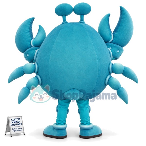 Water Blue Crab In The Sea Mascot Costume