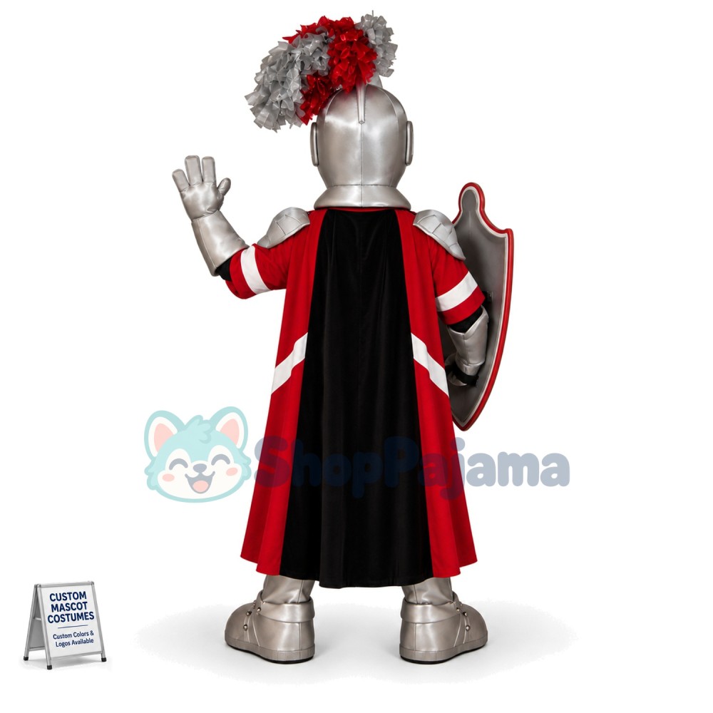 Well-trained Armored Army Mascot Costume