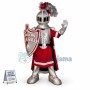 Well-trained Armored Army Mascot Costume