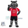 Trained Perseverance Bulldog Mascot Costume