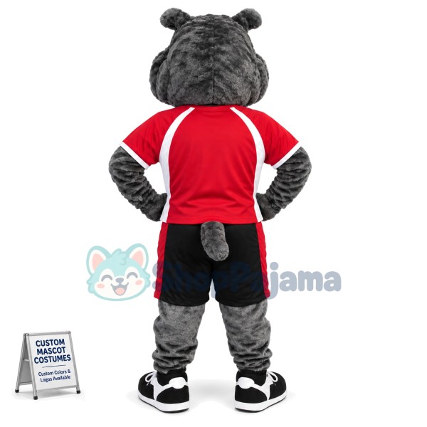 Trained Perseverance Bulldog Mascot Costume