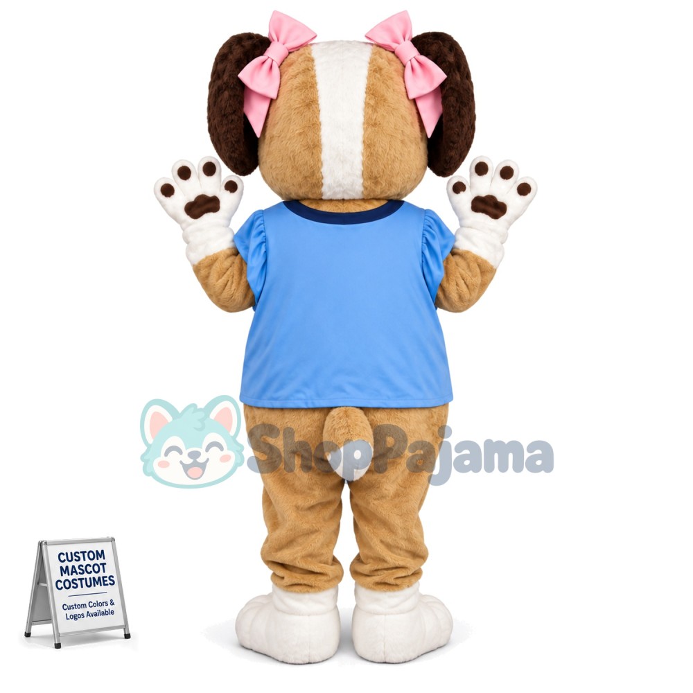 Adorable Puppy For Preschool Education Mascot Costume