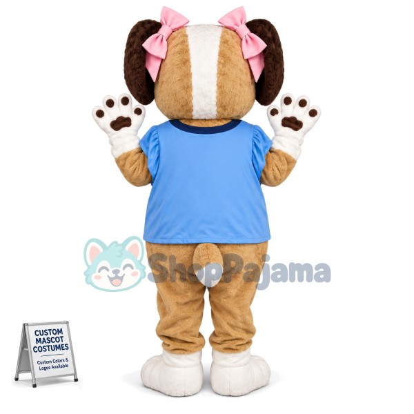 Adorable Puppy For Preschool Education Mascot Costume