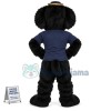 Captain Black Dog of The Fleet Mascot Costume
