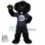Captain Black Dog of The Fleet Mascot Costume