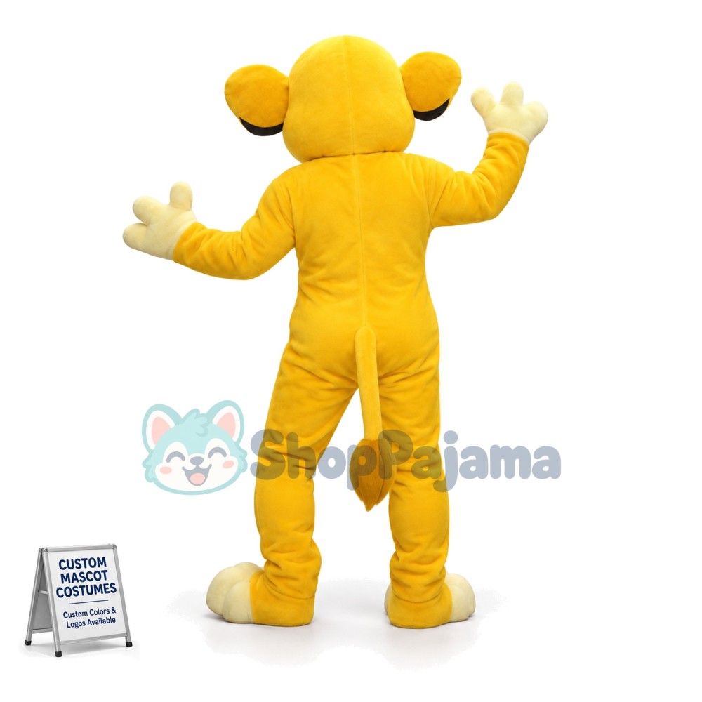 Young Lion Mascot Costume