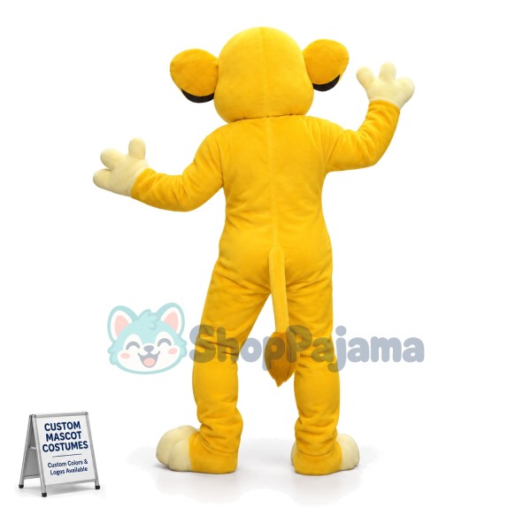 Young Lion Mascot Costume