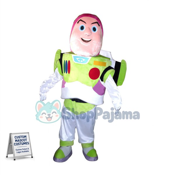 Buzz Lightyear Mascot Costume Outfit