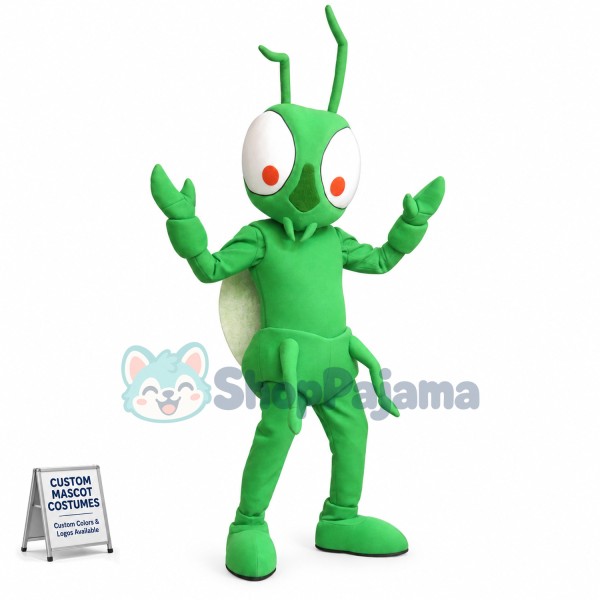 Green Customized Beetle Mascot Costume