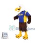 Valorous Bald Eagle Mascot Adult Costume