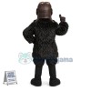 Pilot In The Warm Fur Coat Mascot Costume