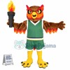 Torchbearer Owl For Circulatory System Mascot Costume