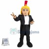 The Solemn Conductor Leopard Mascot Costume