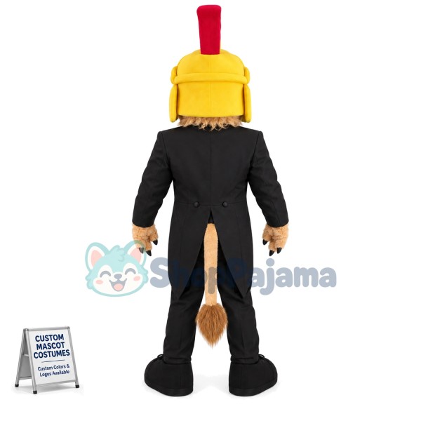 The Solemn Conductor Leopard Mascot Costume