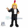 The Solemn Conductor Leopard Mascot Costume