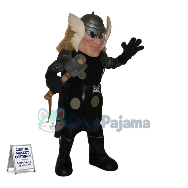 Violent Punisher Holding The Hammer Mascot Costume