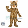 Tamed Leopard Mascot Costume