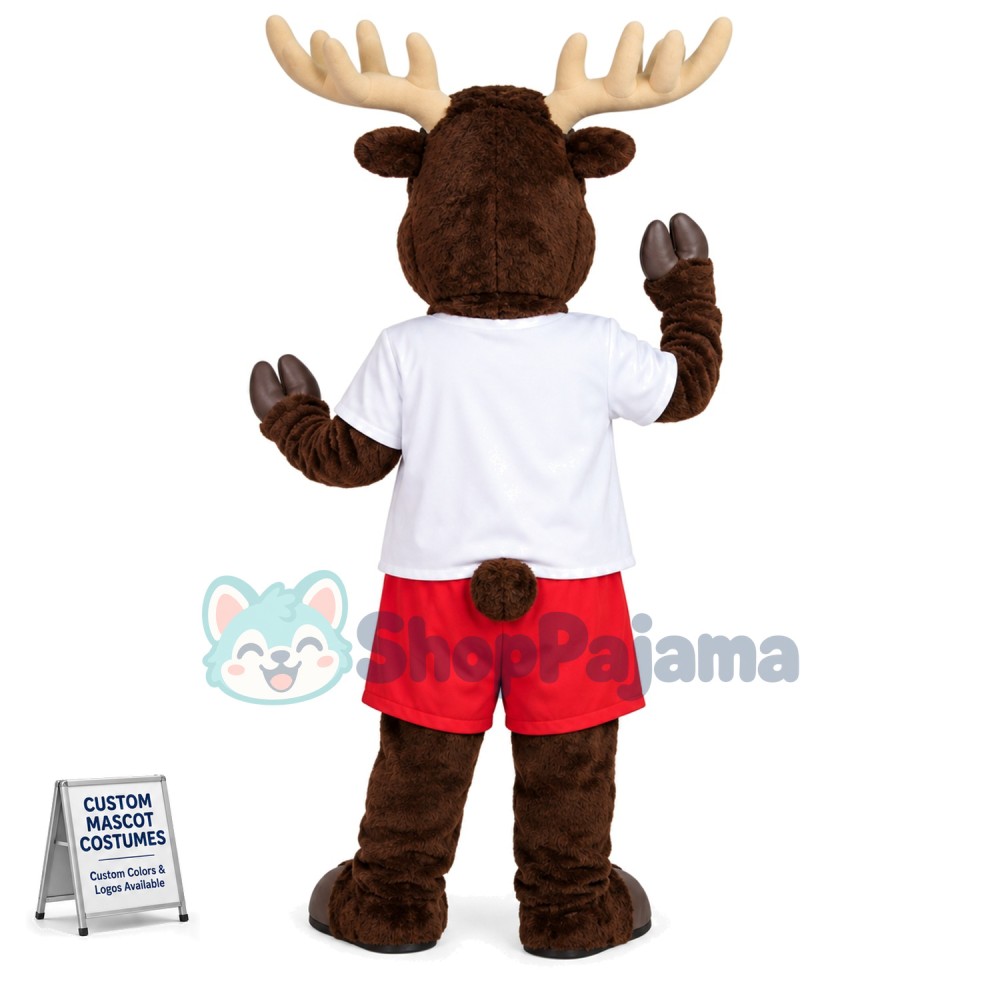 Wild Elk Of Primeval Forest Mascot Costume