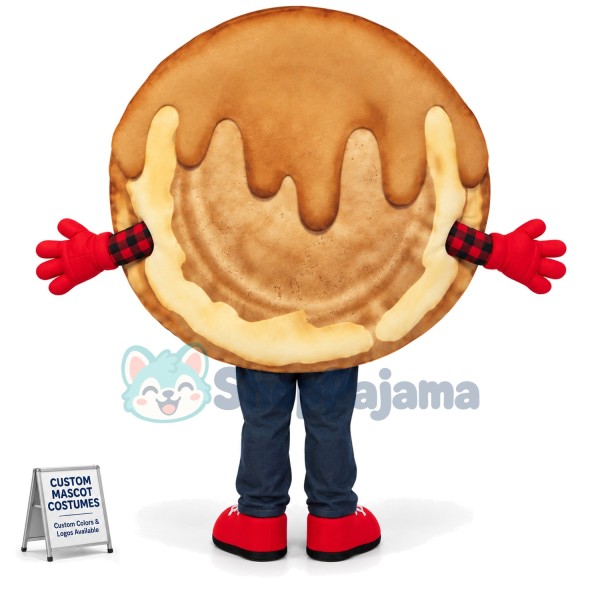 Baumkuchen Full Of Sauce Mascot Costume