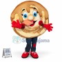 Baumkuchen Full Of Sauce Mascot Costume