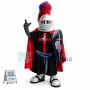 Christian Supporter Army Holding Shield Mascot Costume