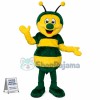 Agreeable Bee Of Bank Mascot Costume Cartoon Character
