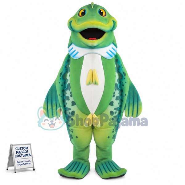 Ugly Deep-sea Giant Catfish Mascot Costume