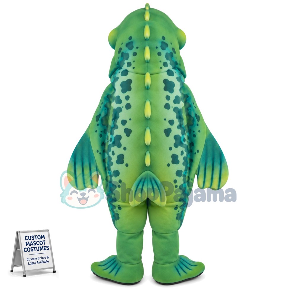 Ugly Deep-sea Giant Catfish Mascot Costume