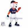 Professional League Baseball Catcher Mascot Costume
