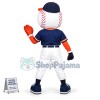 Professional League Baseball Catcher Mascot Costume