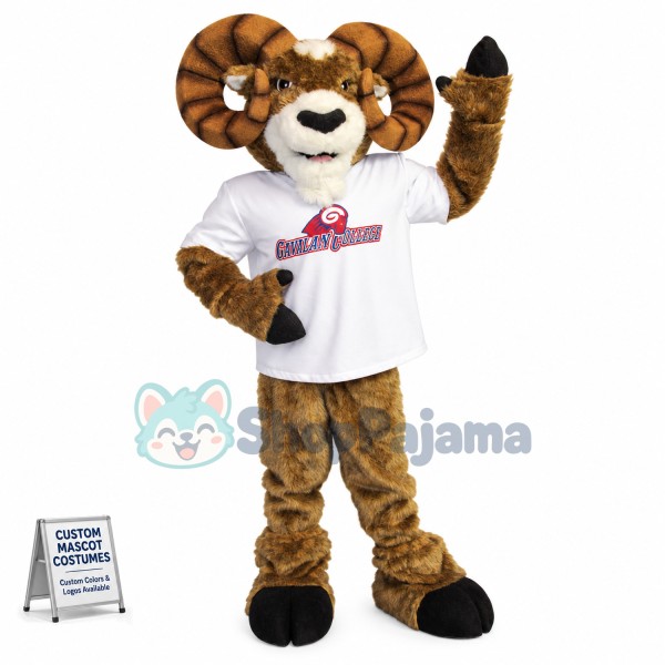 Perseverance Of The Adult Antelope Mascot Costume For College