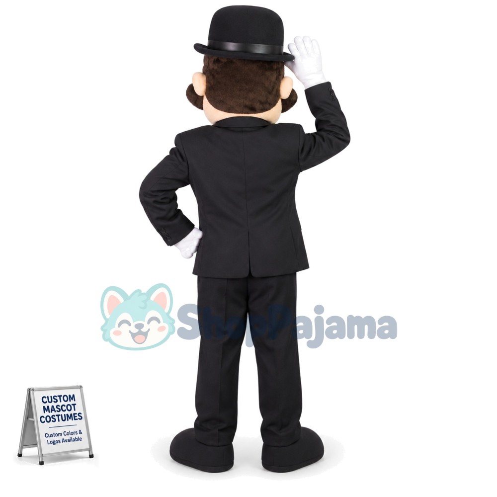 Bearded Gentleman Of Parliament Mascot Costume