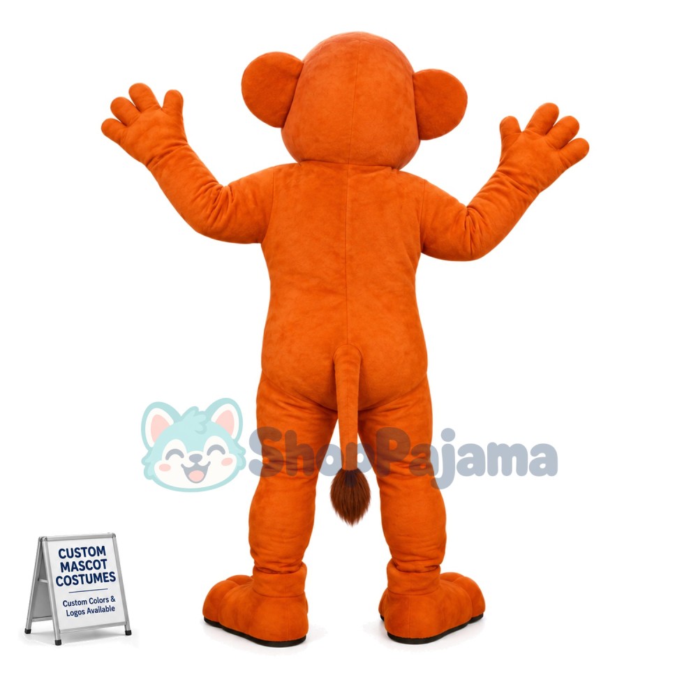 Baby Brown Lion Mascot Costume