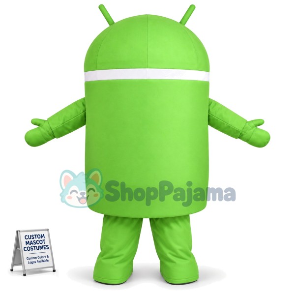 Android Robot Mascot Lightweight Costume