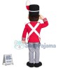 Saluting Court Guard Mascot Costume