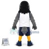 College Sport Grey Eagle Mascot Costume