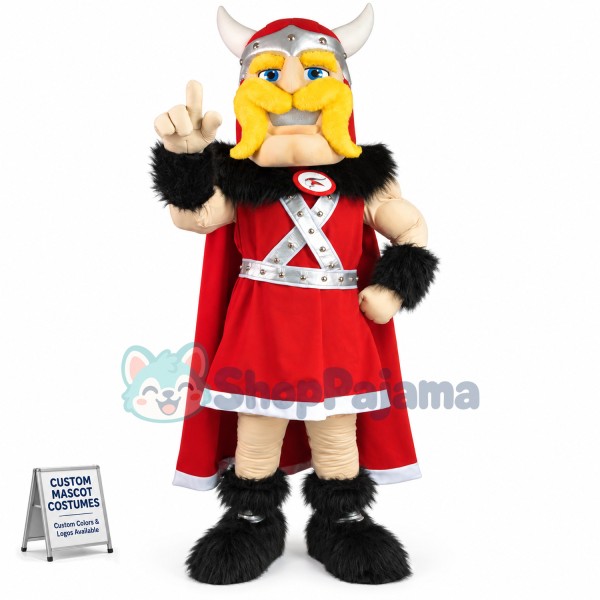 Courageous Northland Strong Warrior Mascot Costume