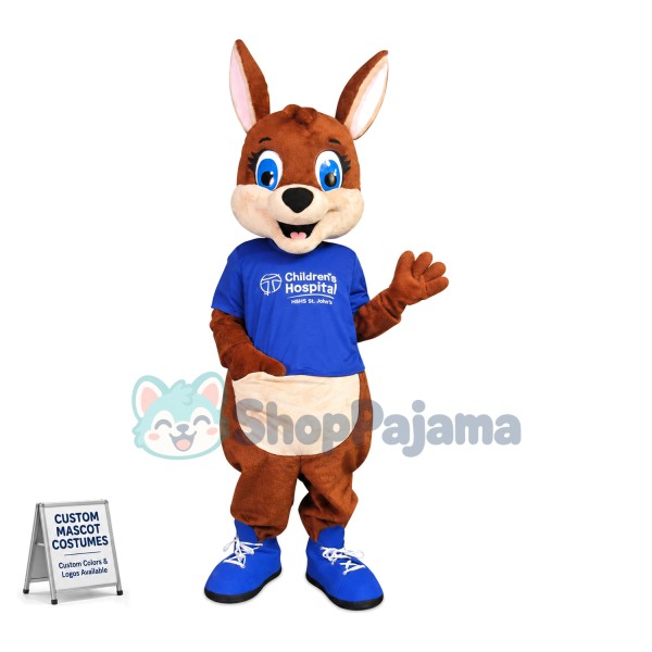 The Kind Kangaroo Of The Childrens Hospital Mascot Costume