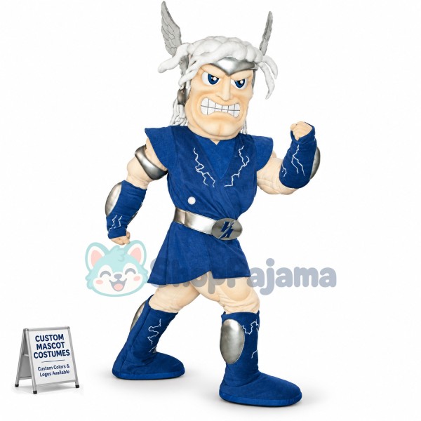 Desperately Fighting Vanguard Samurai Mascot Costume