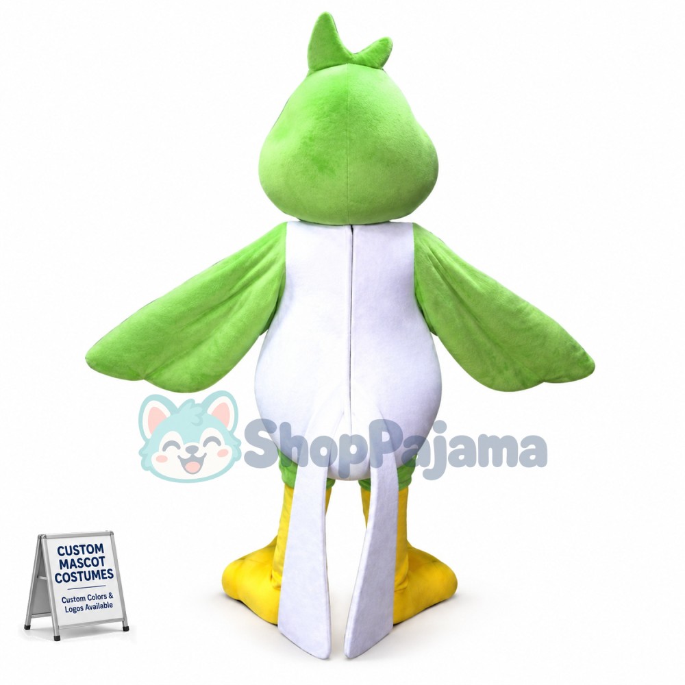 Festive Kingfisher Mascot Costume