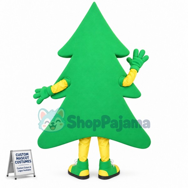 Pine Tree For Camping Site Mascot Costume