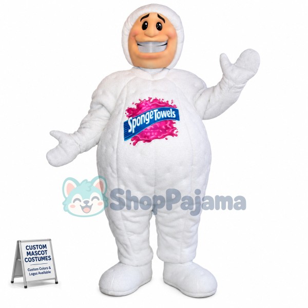 Unique Sponge Fiber Kitchen Paper Mascot Costume