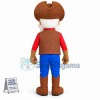 White Beard Staff On The Platform Mascot Costume