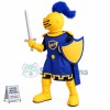 Charged Death Squad Warrior Mascot Costume