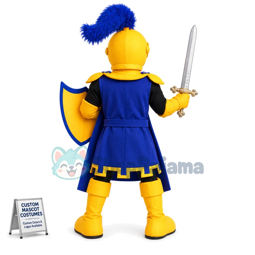 Charged Death Squad Warrior Mascot Costume