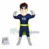 Power Superman Of Employee Recognition Plan Mascot Costume